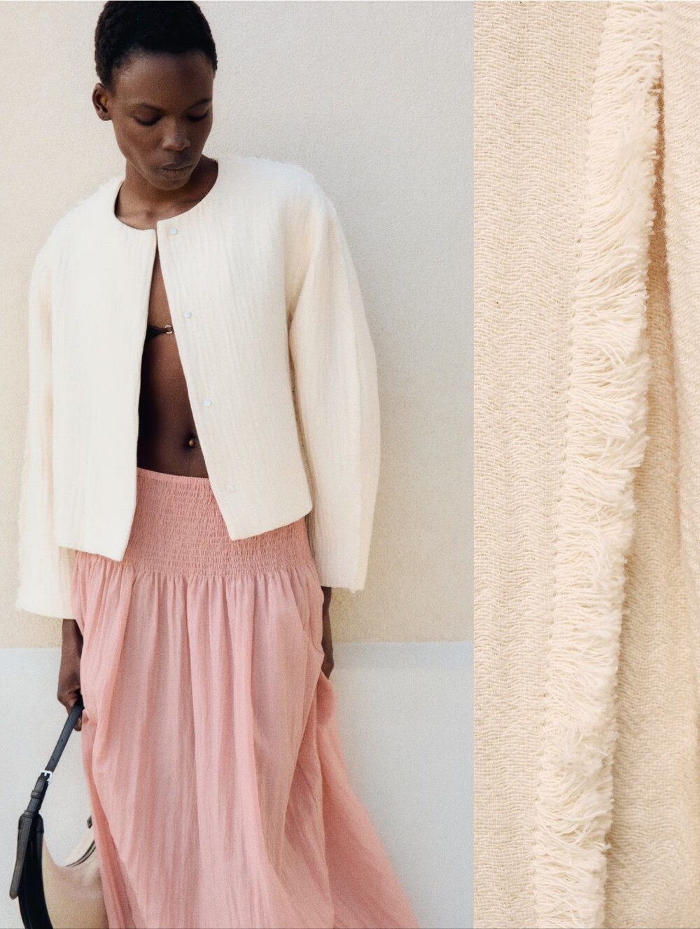 MANGO Cotton Jacket